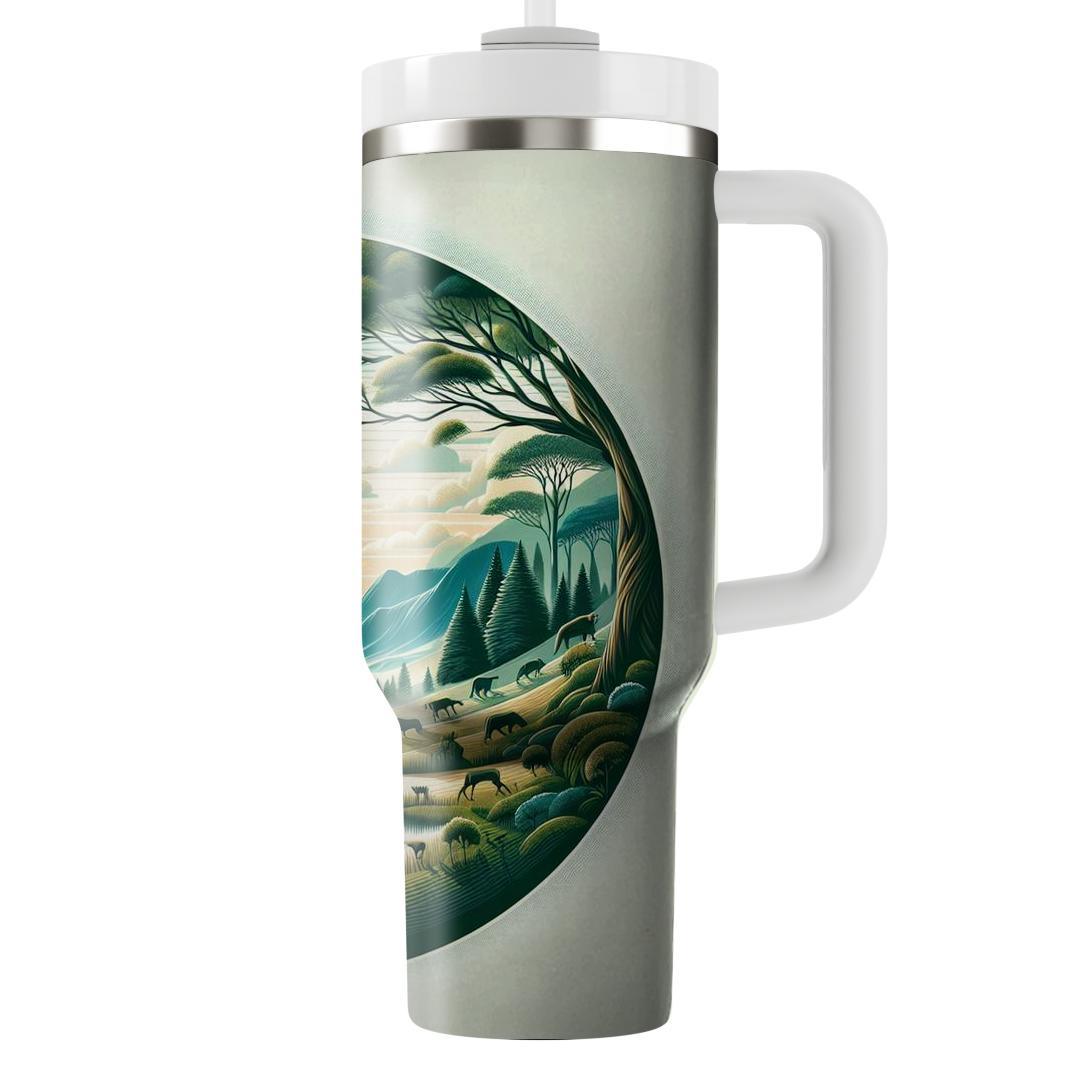 Nature’s Blessings - Earth Day  Decorative Tumblers