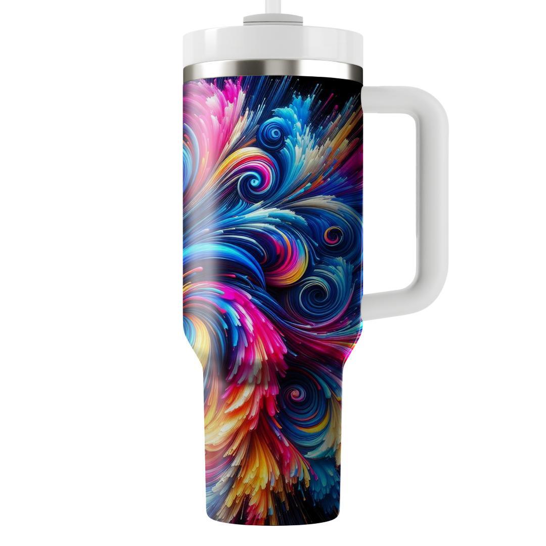  Color Burst  Travel Tumblers