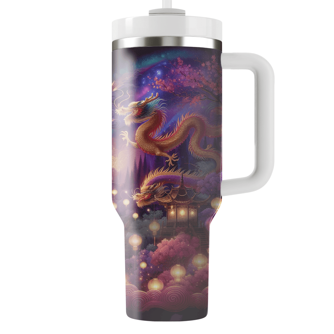Enchanted Twilight - Lunar New Year  Decorative Tumblers