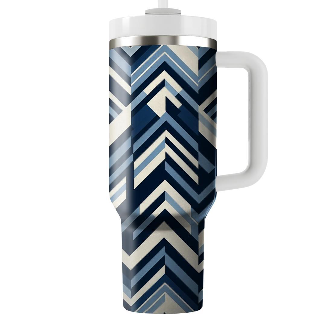 Chevron Stripe Elegance  Tumblers For Gifts