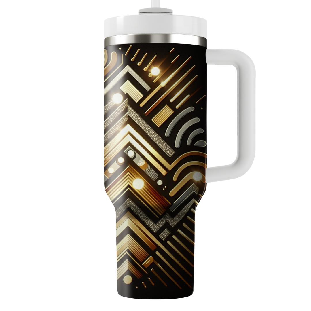 Zigzag Disco  Travel Tumblers