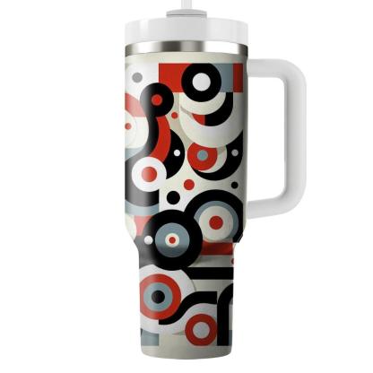 Bold Geometric Circles  Tumblers For Gifts