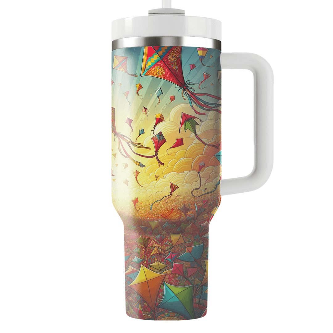 Kites And Colors - Joyful Festival  Tumbler Cups