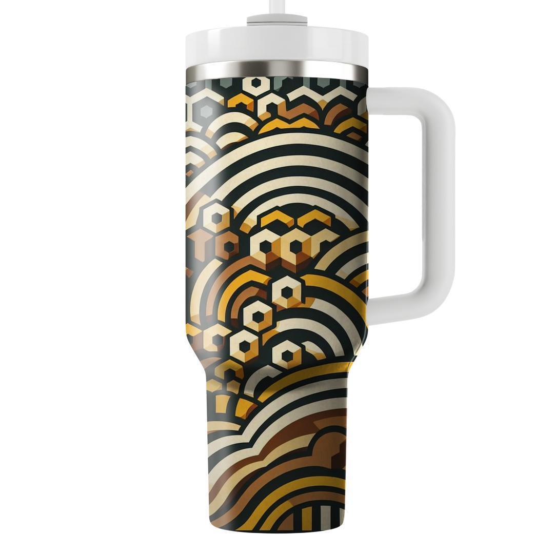 Hexagonal Honeycomb Fusion  Tumblers For Gifts