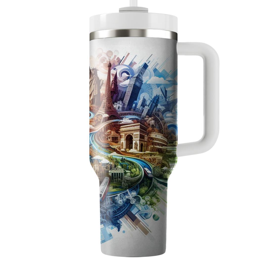 Joyous Journey - World Travelers Day  Decorative Tumblers
