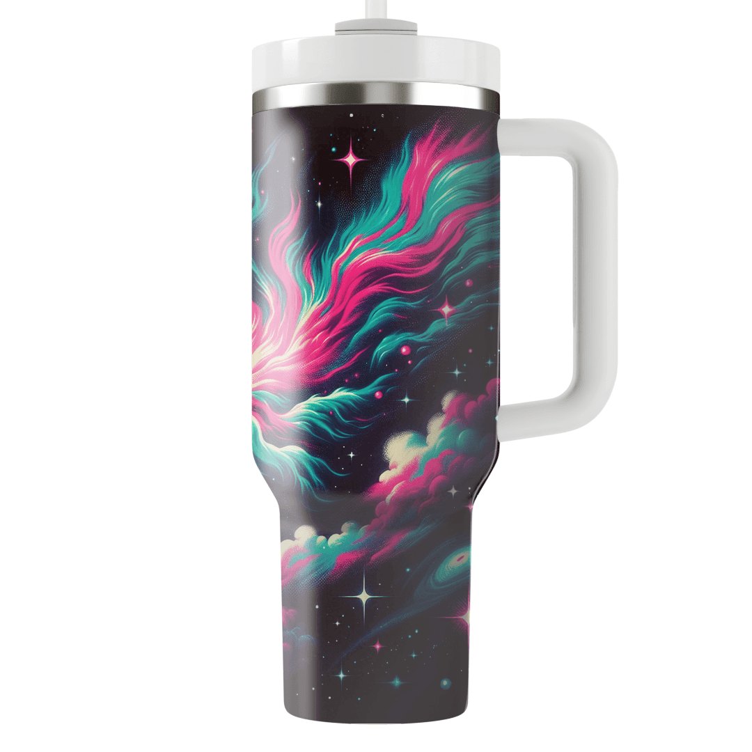 Neon Nebula  Custom Tumblers