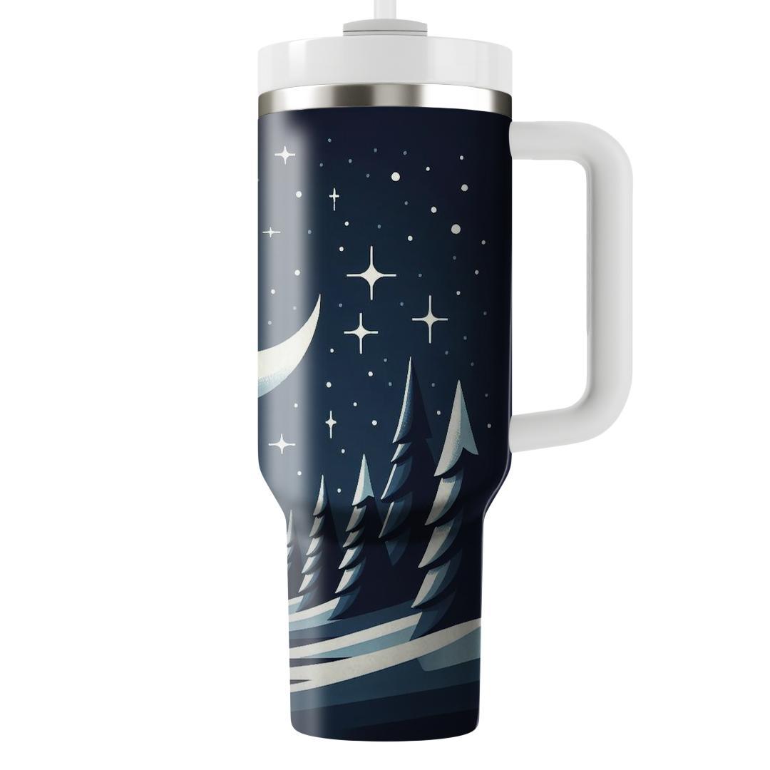 Winter's Silent Solstice  Tumbler Cups