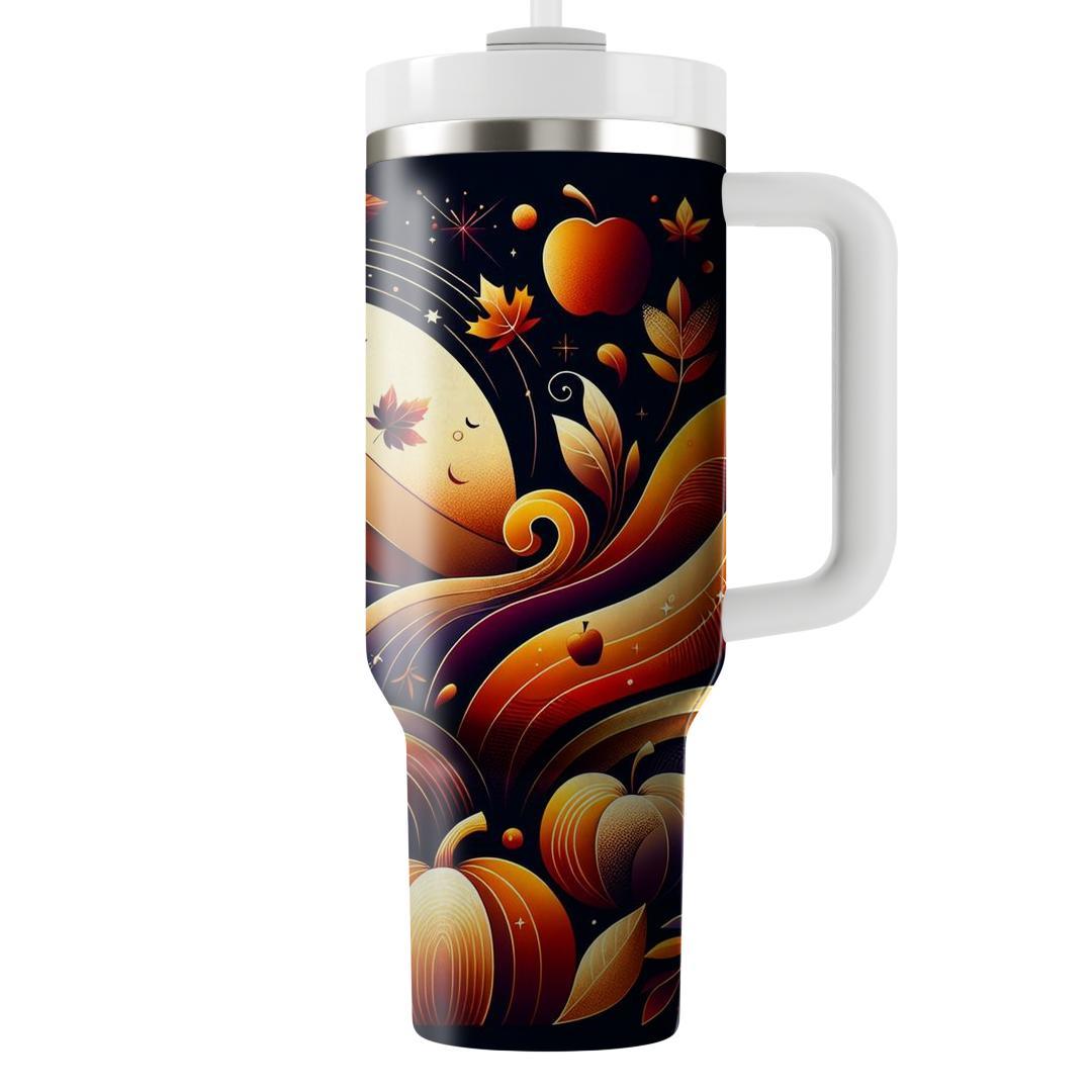 Twilight Harvest - A Unique Fall Festival  Tumbler Cups