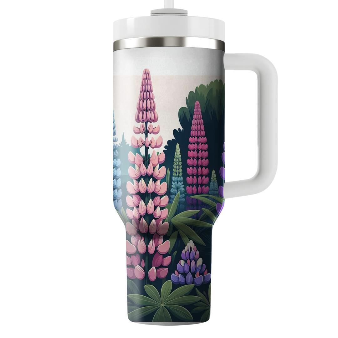 Lupine Lavender  Tumblers For Gifts