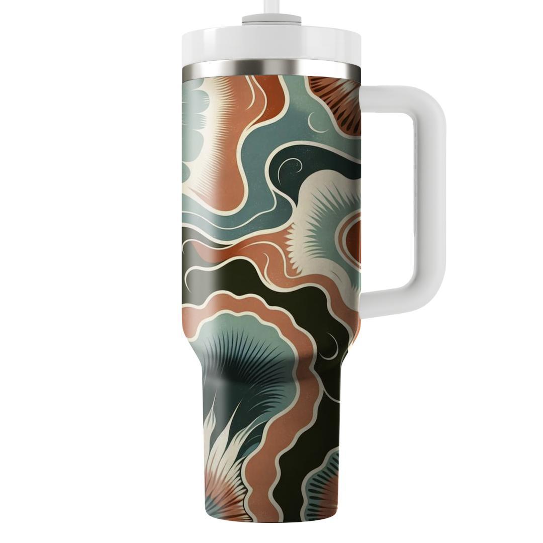 Earthy Tie-dye Delight  Travel Tumblers