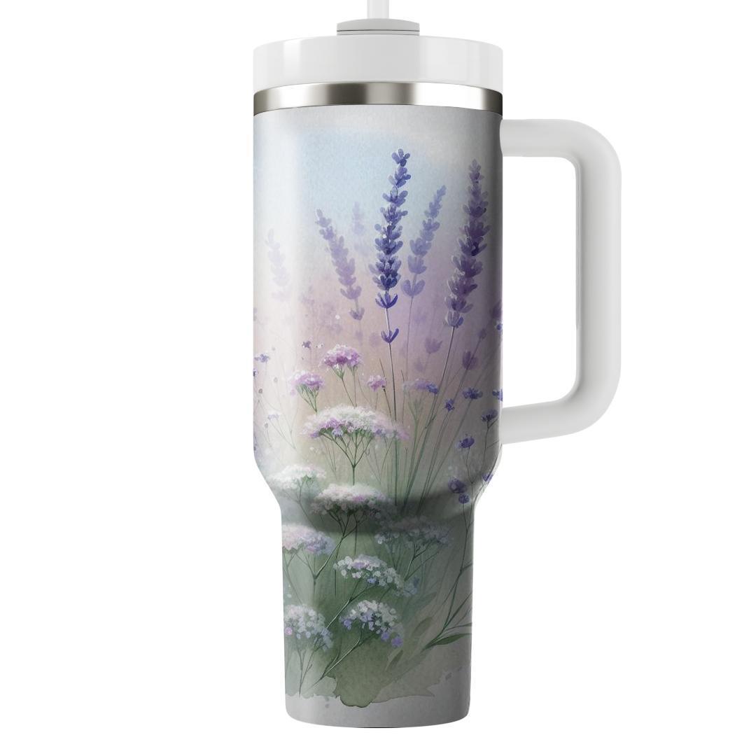 Whimsical Lavender Dreams  Tumbler Cups