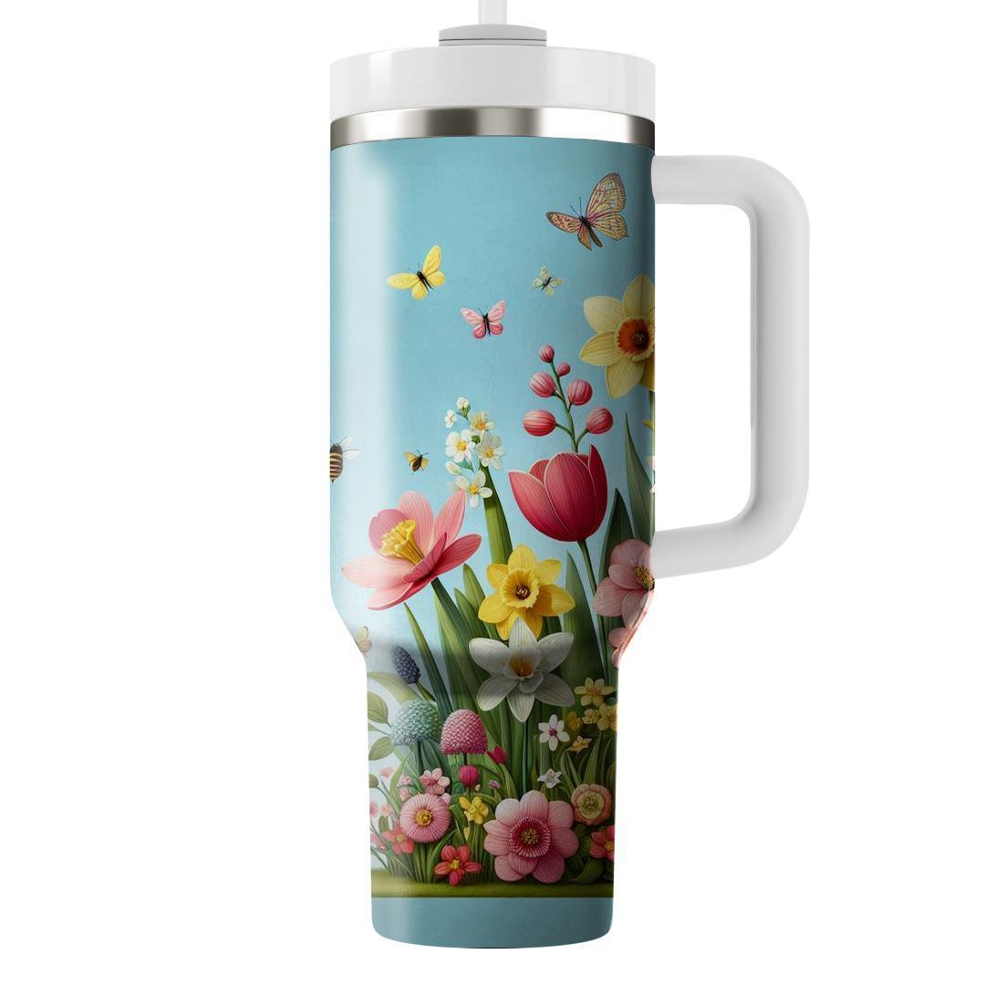 Spring Adventure Bloom  Travel Tumblers