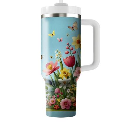 Spring Adventure Bloom  Travel Tumblers