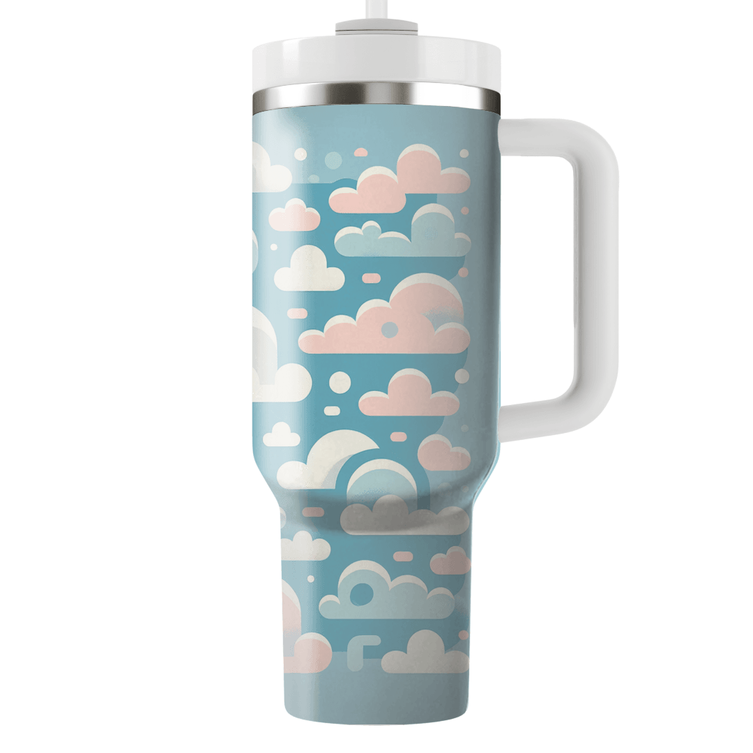 Whimsical Cloudscape Tumbler Cups