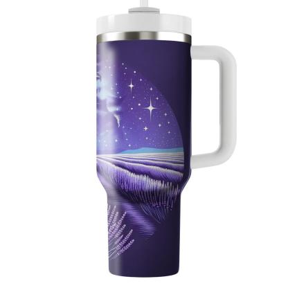 Celestial Lavender Fields  Insulated Tumblers