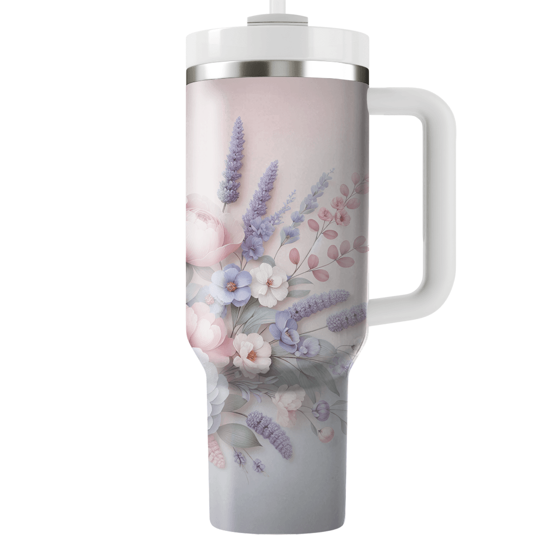 Serene Floral Dream  Travel Tumblers