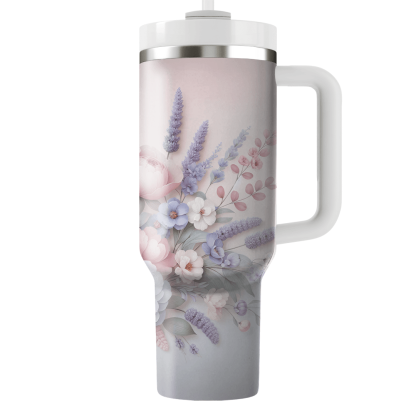 Serene Floral Dream  Travel Tumblers