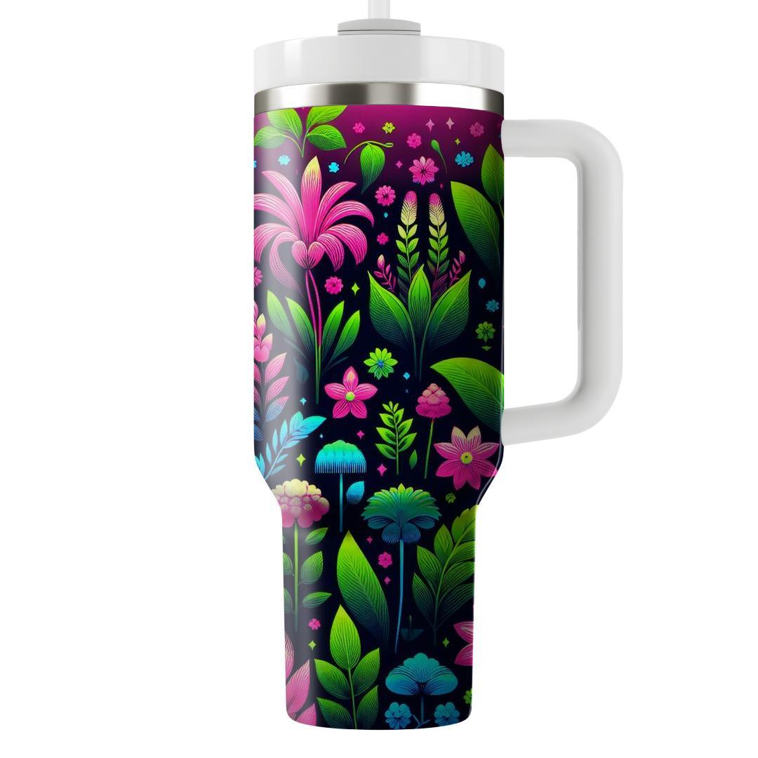 Neon Garden  Decorative Tumblers