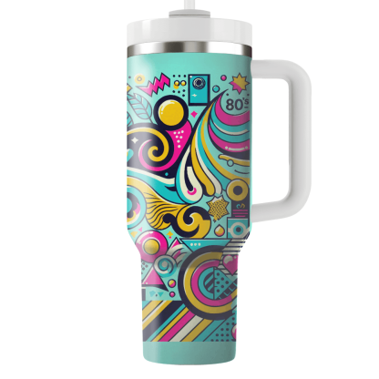 Groovy 80s Patterns  Tumblers For Gifts