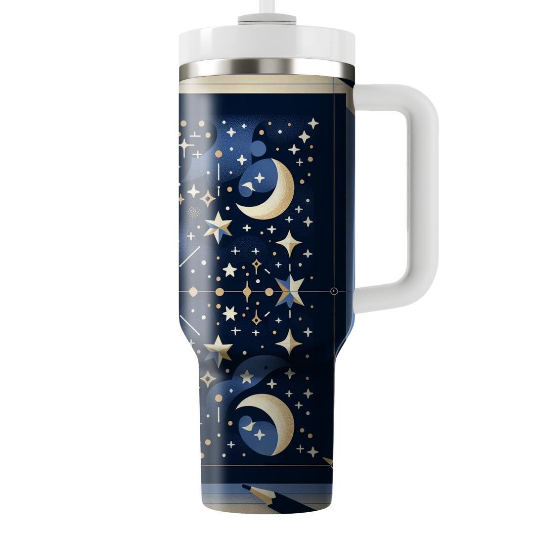 Celestial Starry Sky  Insulated Tumblers