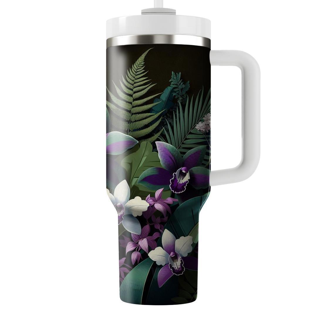 Rainforest Orchid Enchantment  Insulated Tumblers