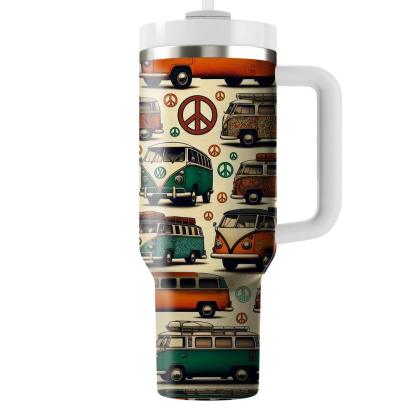 Classic Volkswagen Vibe  Travel Tumblers