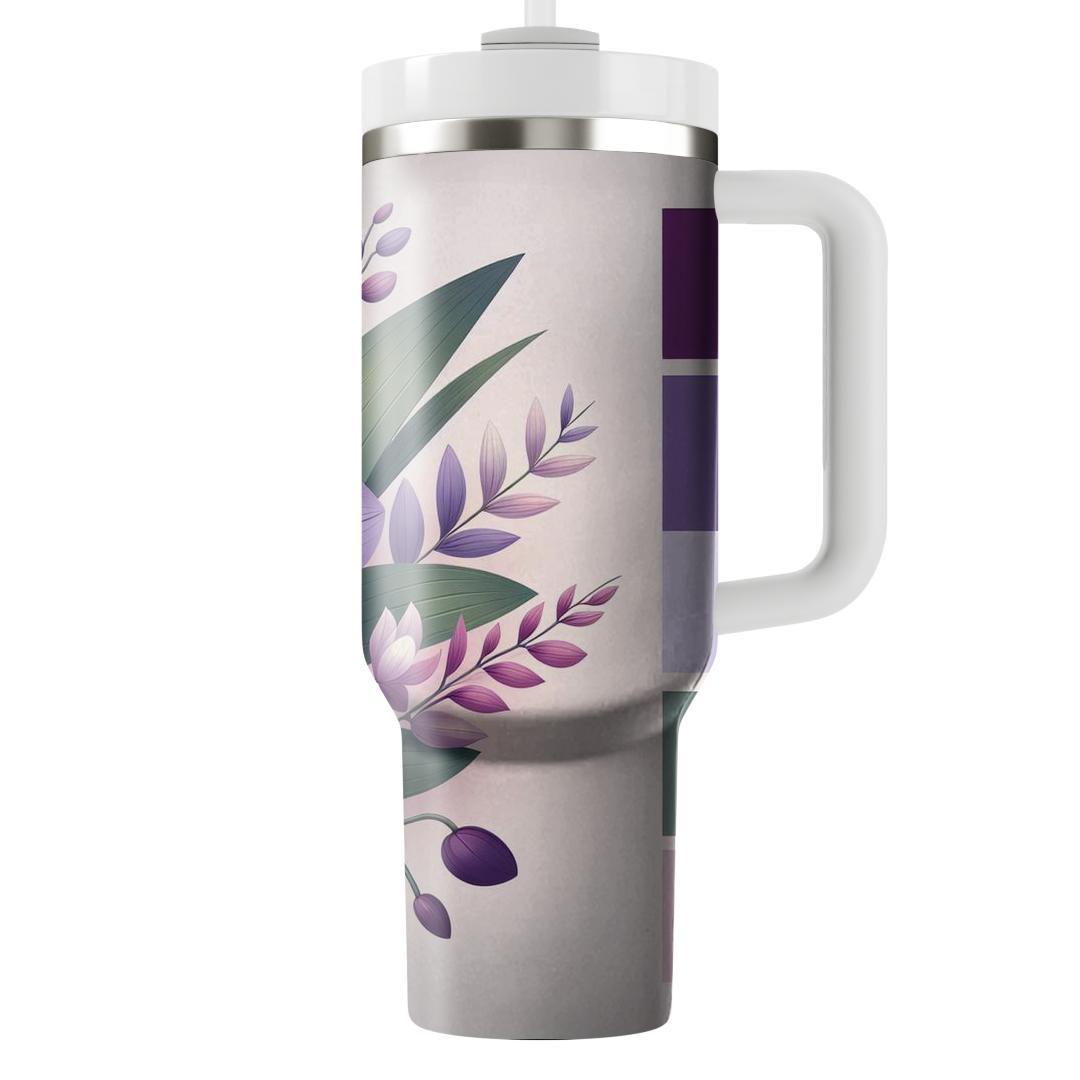 Orchid Serenity  Unique Tumblers