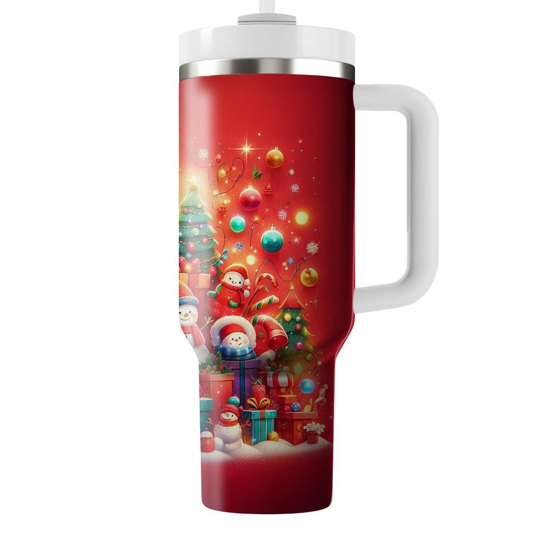 Winter Christmas Wonderland  Travel Tumblers