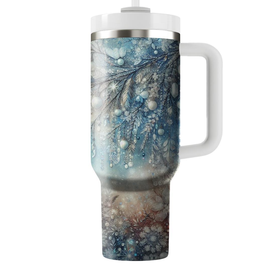 Glistening Winter Morning  Travel Tumblers