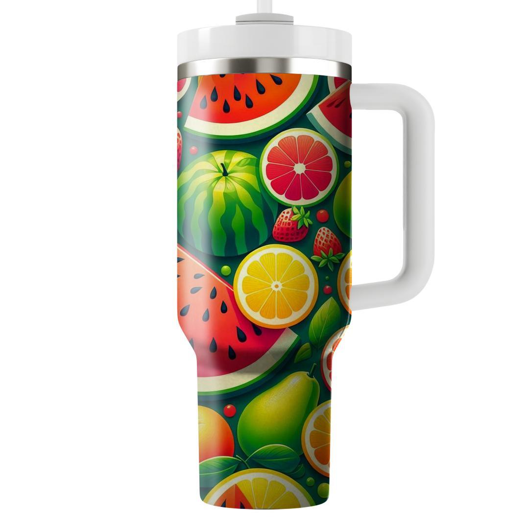 Funky Fruit Salad  Insulated Tumblers