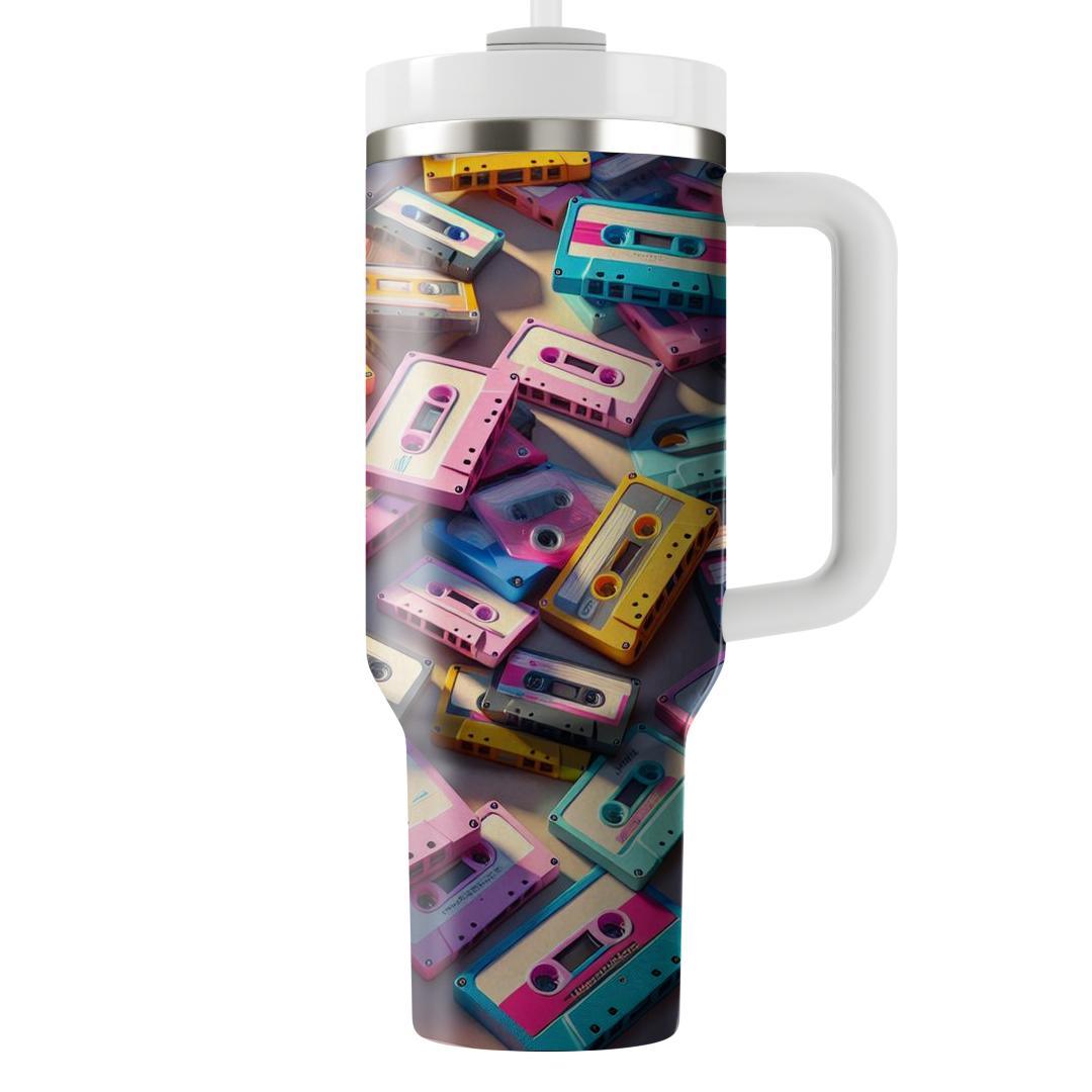 Cassette Tape Groove  Tumblers For Gifts