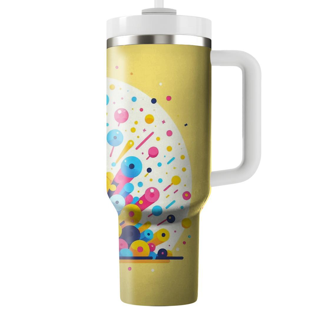 Cheerful Confetti  Tumblers With Lids