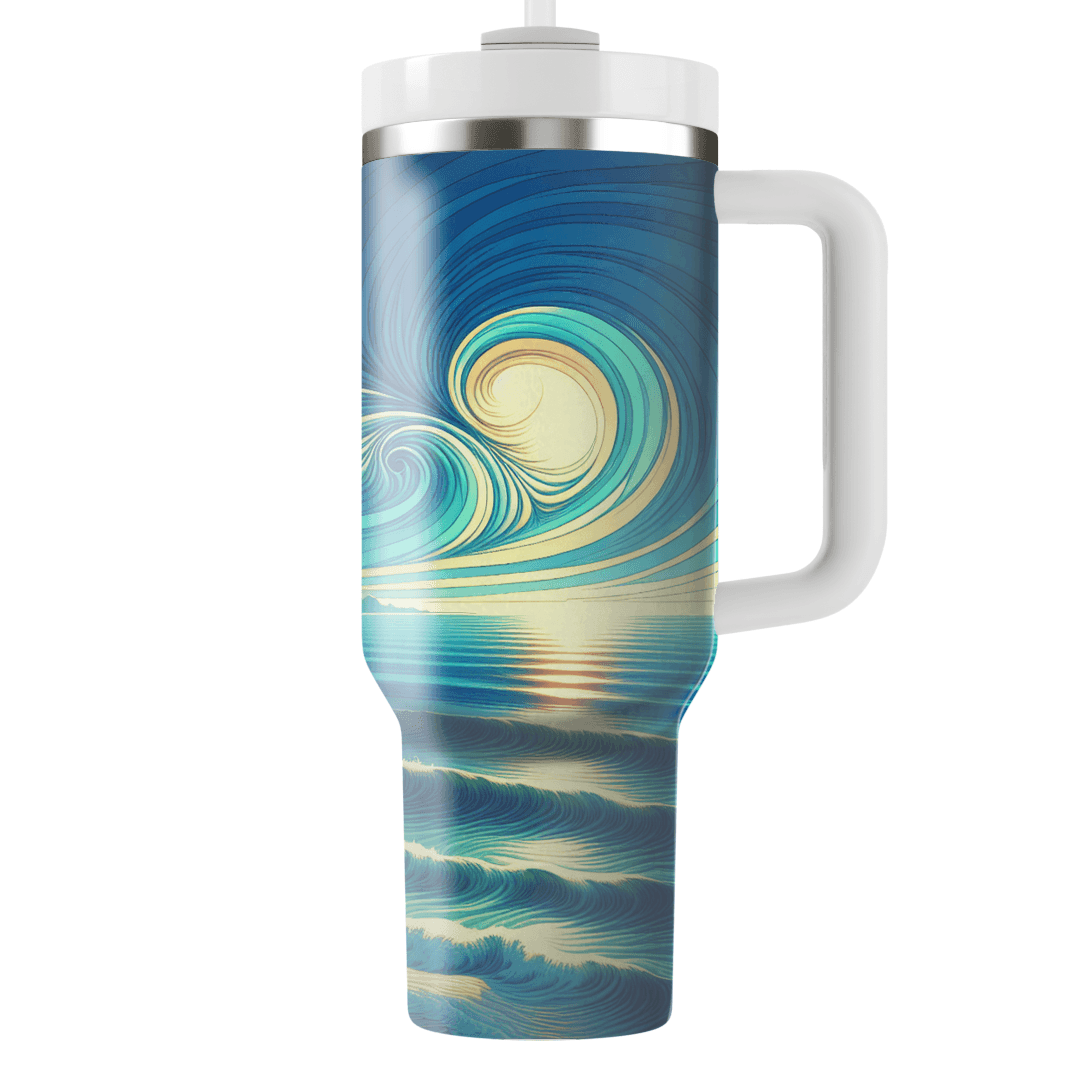 Summertime Waves  Travel Tumblers