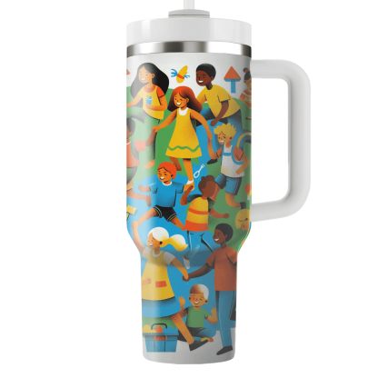 Chasing Dreams - International Children’s Day  Decorative Tumblers