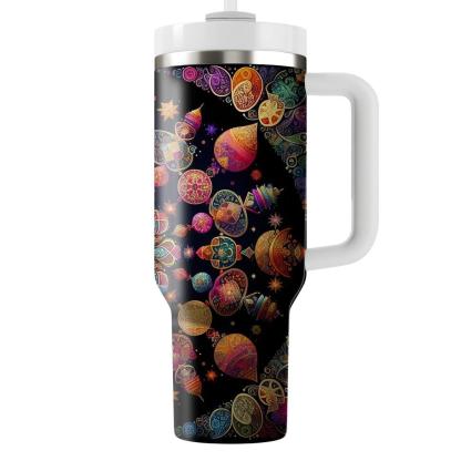 Kaleidoscope Of Celebrations - Cultural Festival  Tumblers With Lids