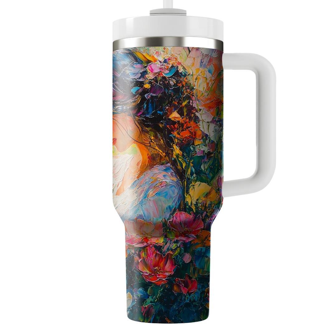 The Heartfelt Portrait: A Mother’s Love In Every Brushstroke Insulated Tumblers