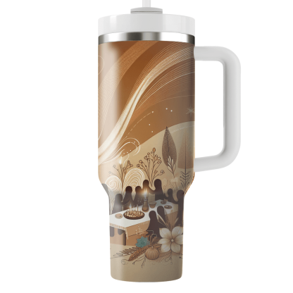 Sacred Connections - A Festive Family  Decorative Tumblers