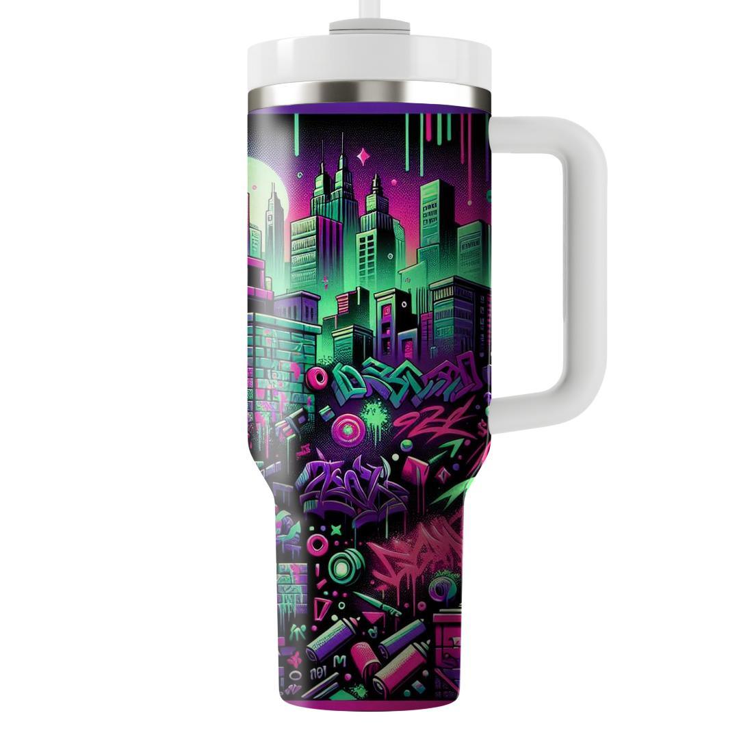 Graffiti Glam  Unique Tumblers