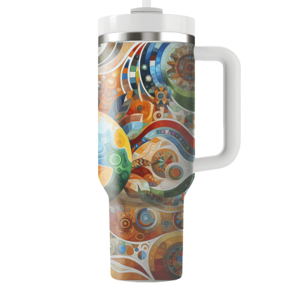 A Symphony Of Cultures - Harmony Day  Decorative Tumblers