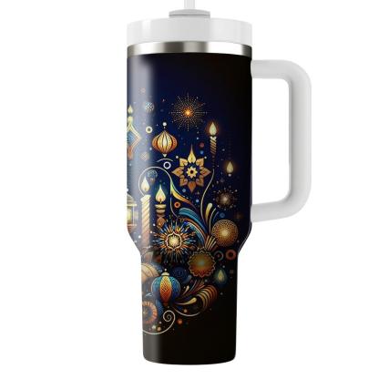 Journey Of Lights - Festival Of Lights  Tumblers With Lids