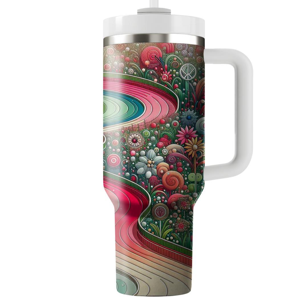 Hippie Trails  Unique Tumblers