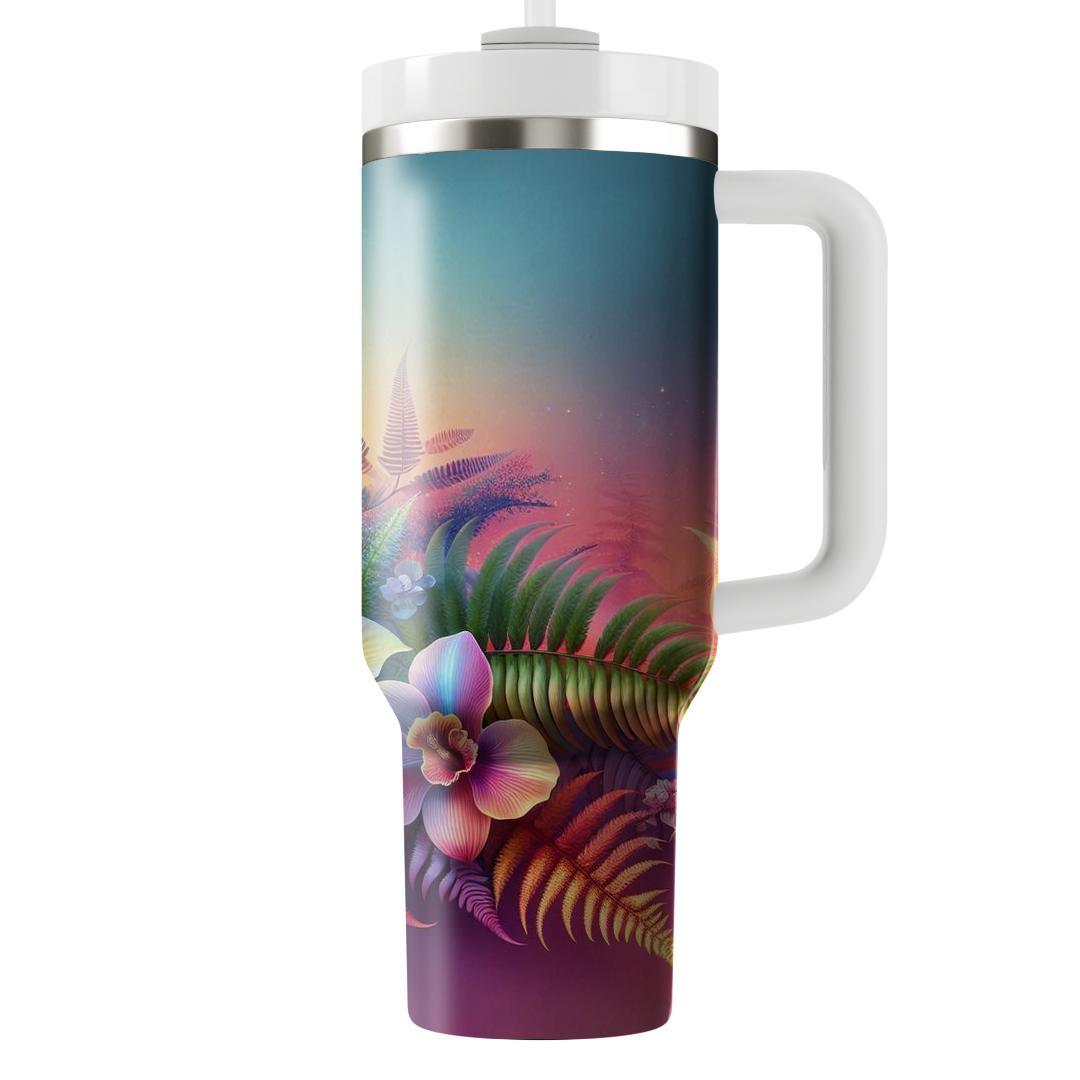 Mystical Floral Escape  Tumblers For Gifts