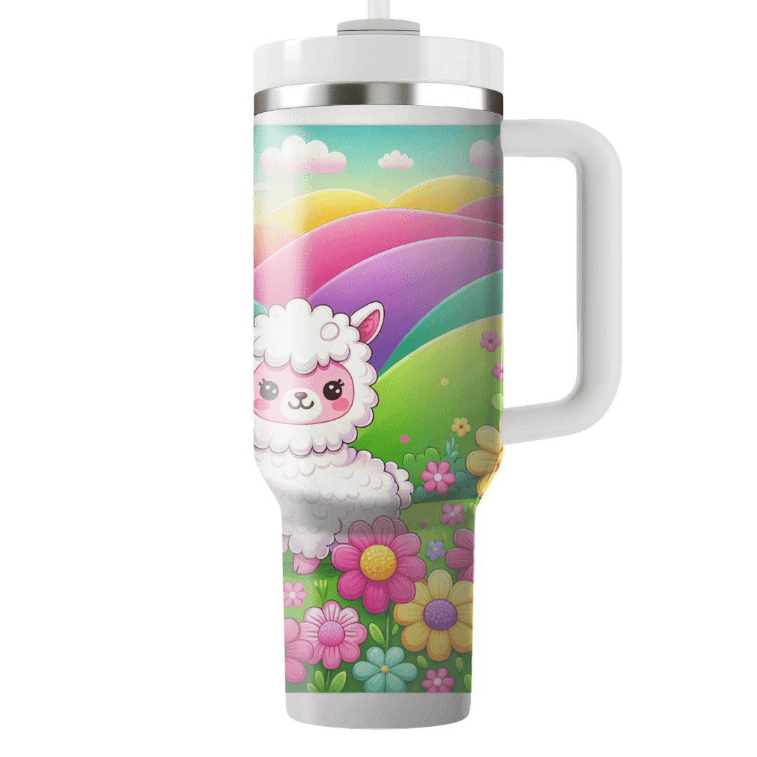 Cute Alpaca Friends  Tumbler Cups