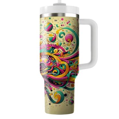 Spirals Of Celebration - Carnival  Tumblers With Lids