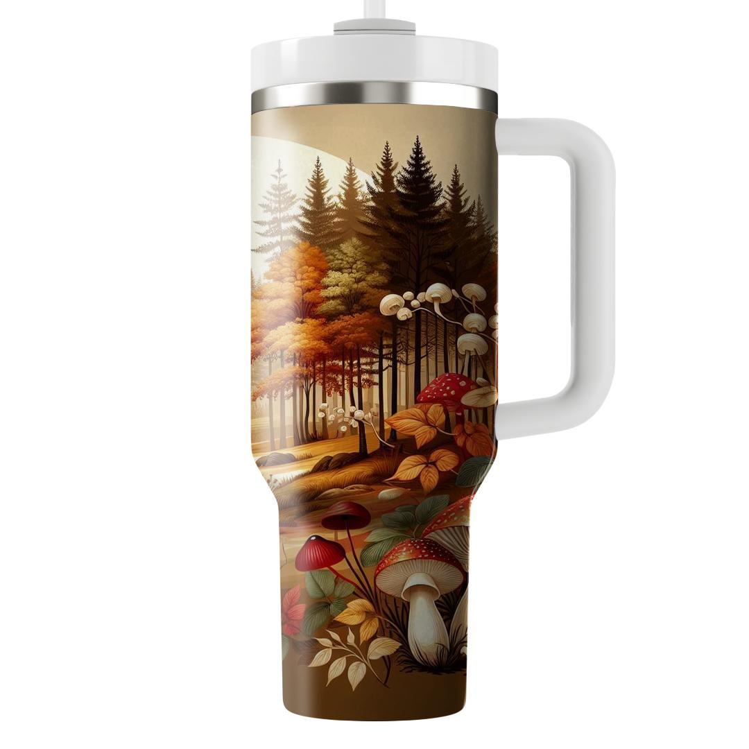 Autumn Woodland Scene  Tumbler Cups