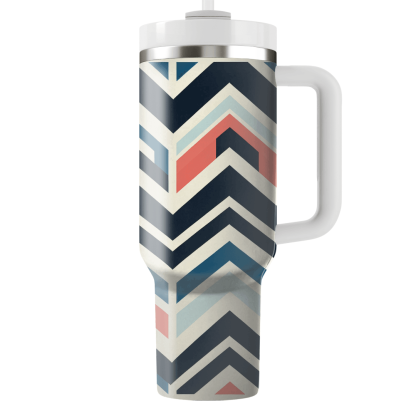 Stylish Chevron Pattern  Custom Tumblers