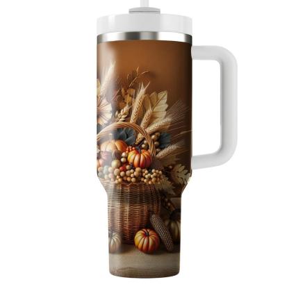Bountiful Blessings - A Unique Harvest Festival  Tumbler Cups