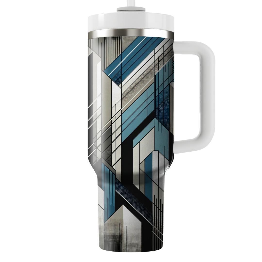 Abstract Cityscape Lines  Tumblers For Gifts