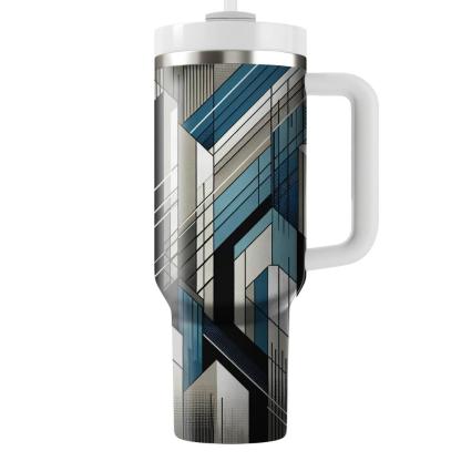 Abstract Cityscape Lines  Tumblers For Gifts