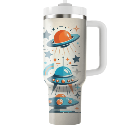 Retro Sci-fi  Tumbler Cups